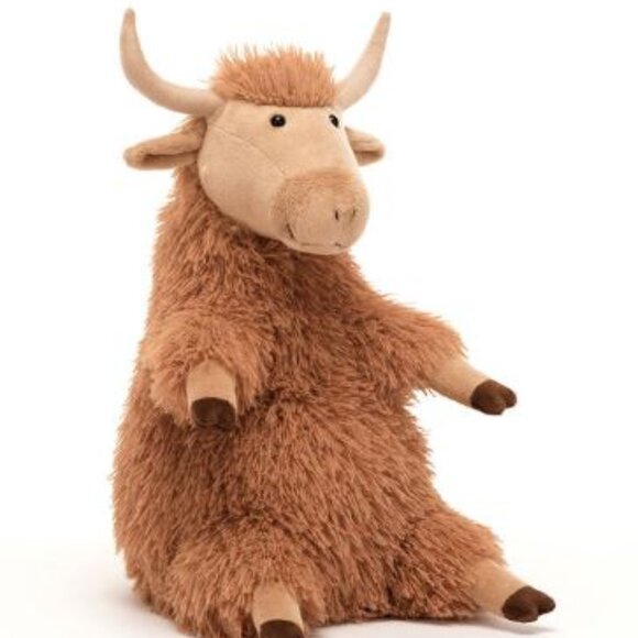 RETIRED Jellycat Herbie Highland Cow NWT & Proof of purchase - Picture 2 of 6